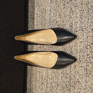 Marc Fisher Black Heels New W/O Box 7.5